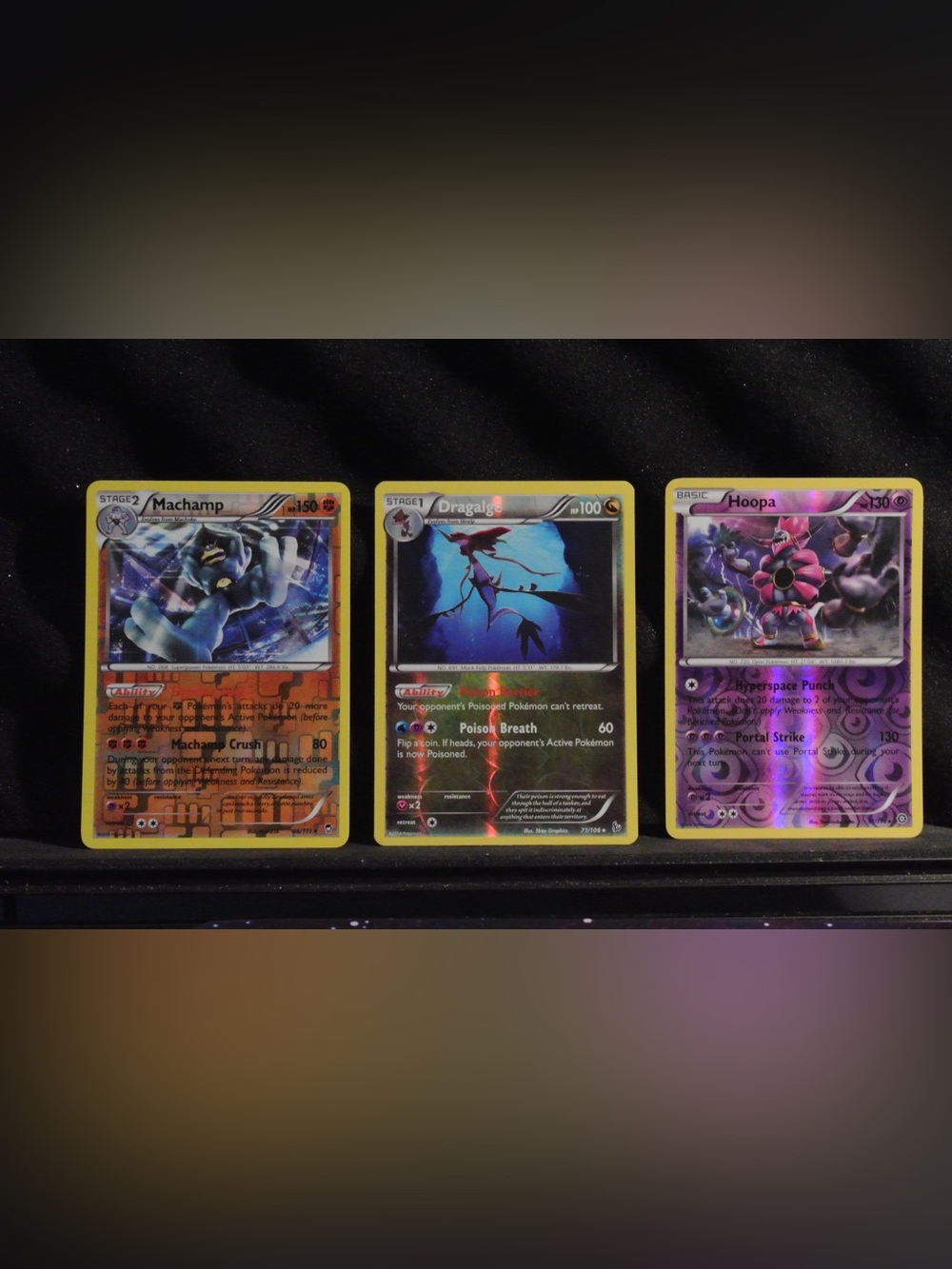 Pokemon Holographic Trio - Rare Holo Trading Cards